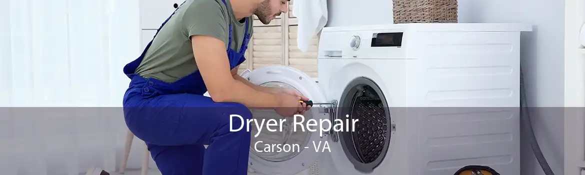 Dryer Repair Carson - VA