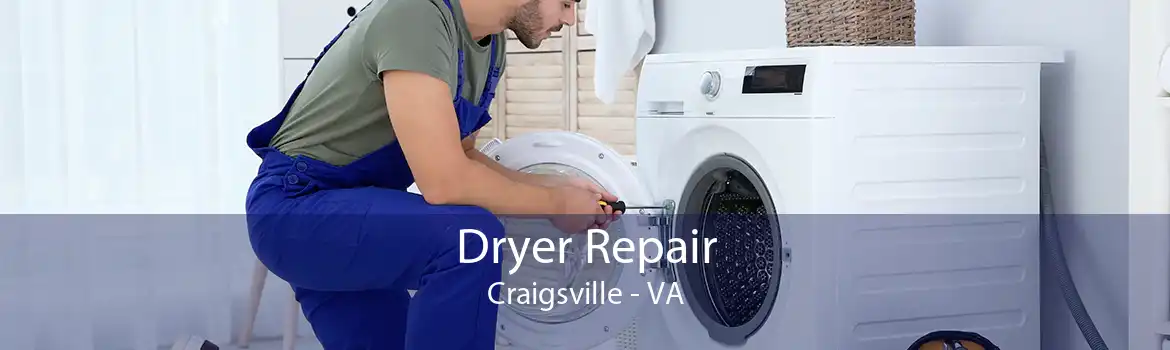 Dryer Repair Craigsville - VA