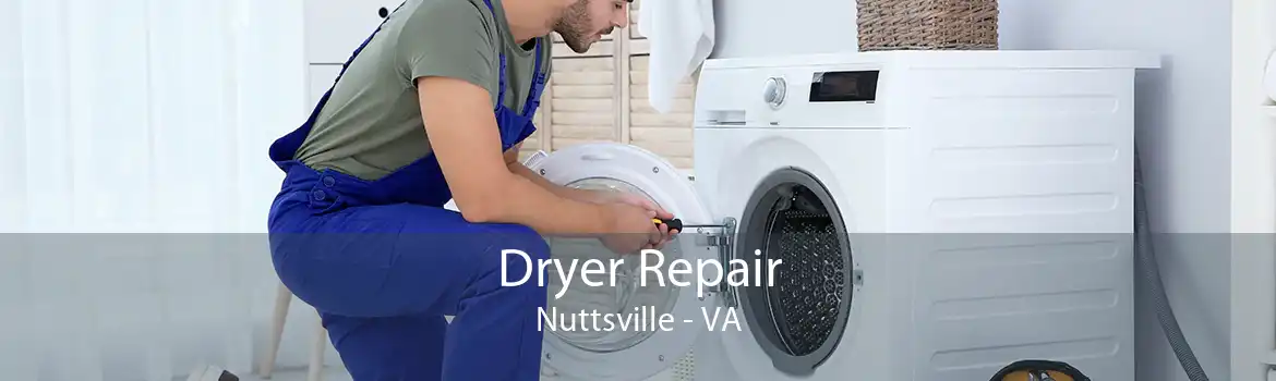 Dryer Repair Nuttsville - VA