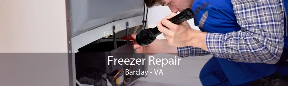 Freezer Repair Barclay - VA