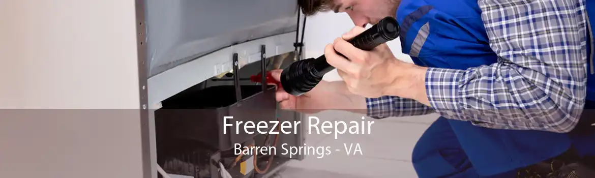 Freezer Repair Barren Springs - VA