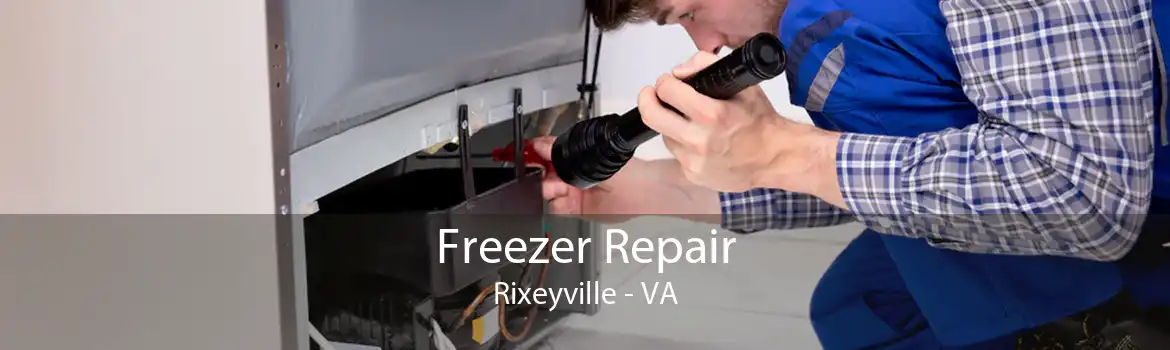 Freezer Repair Rixeyville - VA