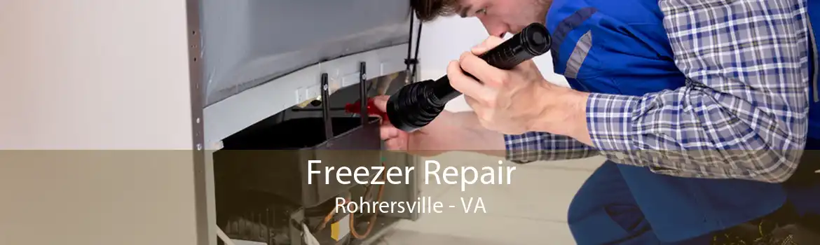 Freezer Repair Rohrersville - VA