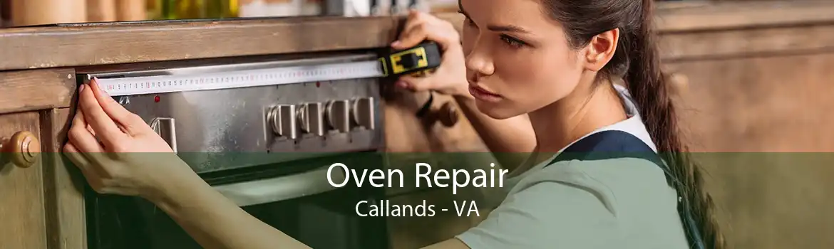 Oven Repair Callands - VA