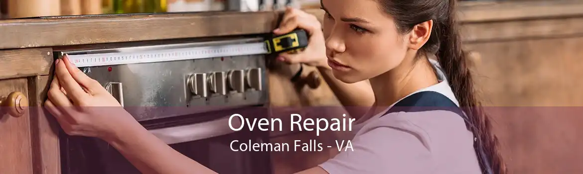 Oven Repair Coleman Falls - VA