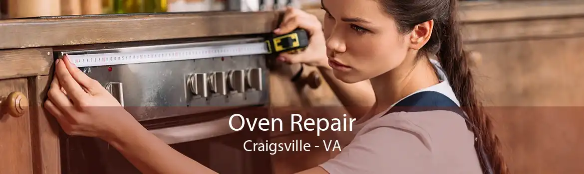 Oven Repair Craigsville - VA