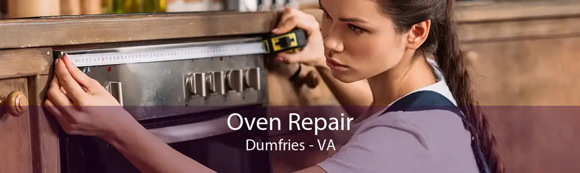 Oven Repair Dumfries - VA