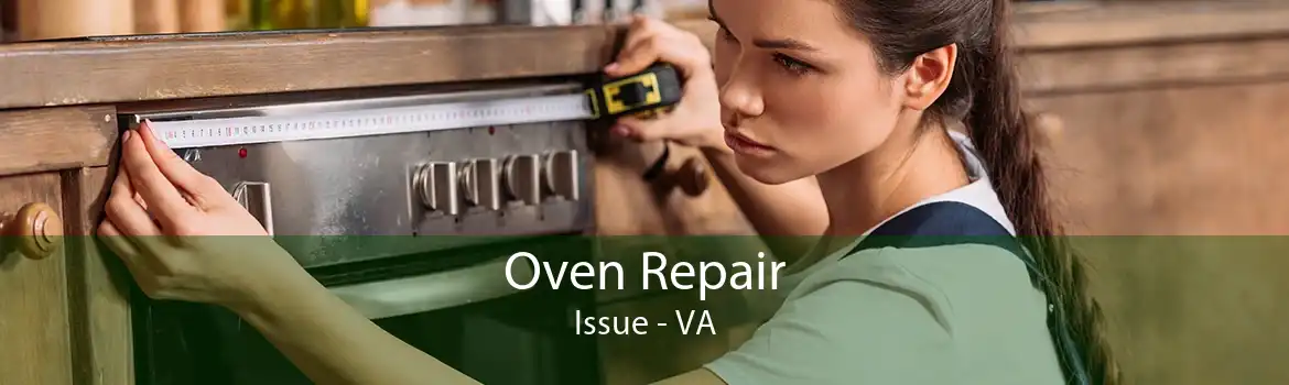 Oven Repair Issue - VA