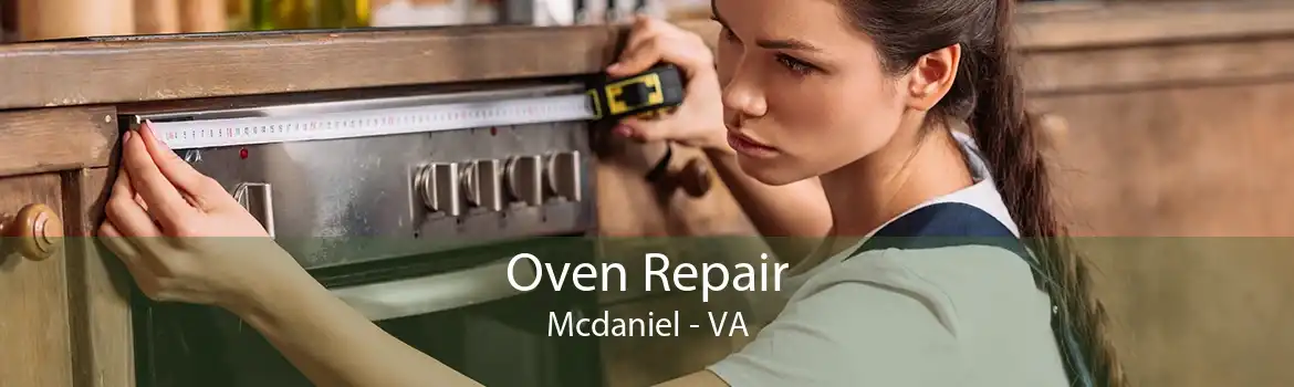 Oven Repair Mcdaniel - VA