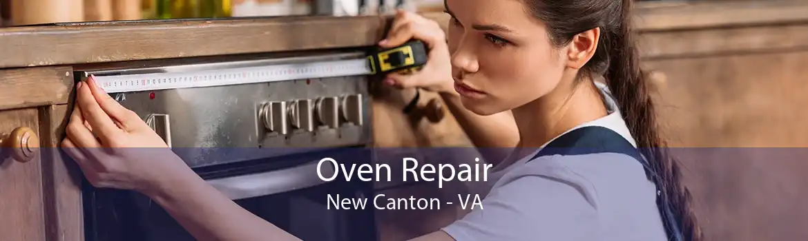 Oven Repair New Canton - VA