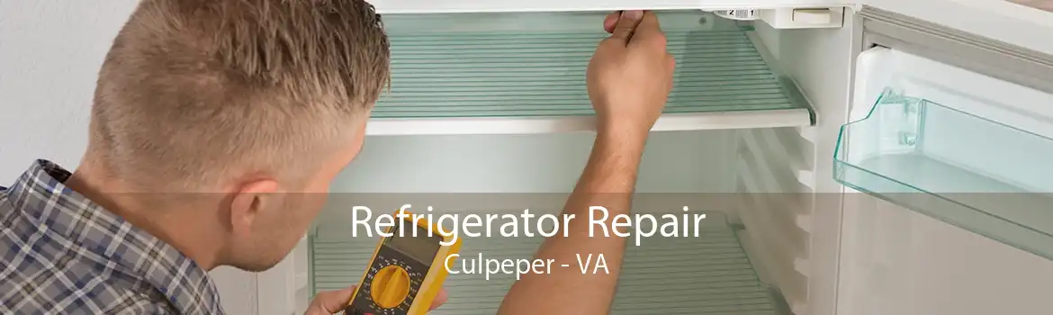 Refrigerator Repair Culpeper - VA