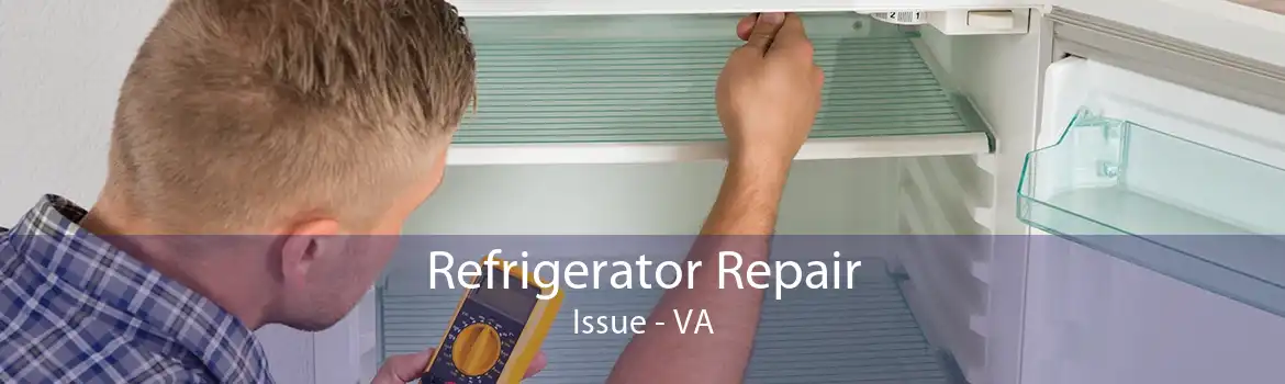 Refrigerator Repair Issue - VA