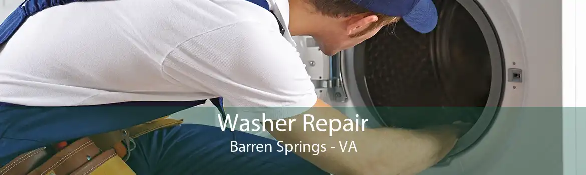 Washer Repair Barren Springs - VA