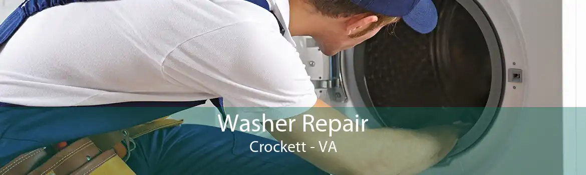 Washer Repair Crockett - VA