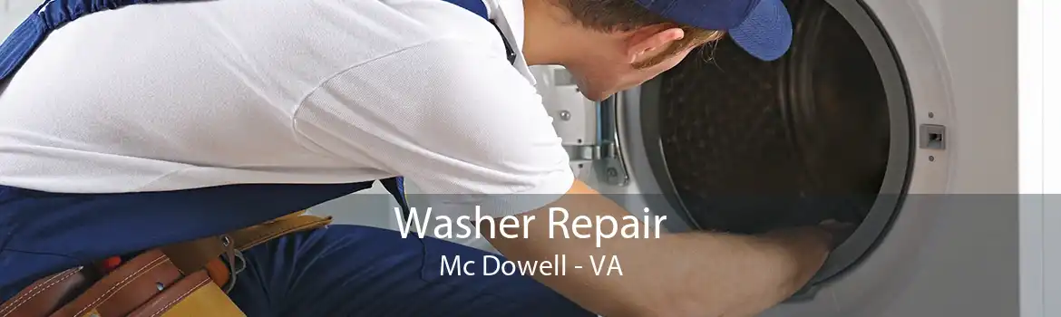 Washer Repair Mc Dowell - VA